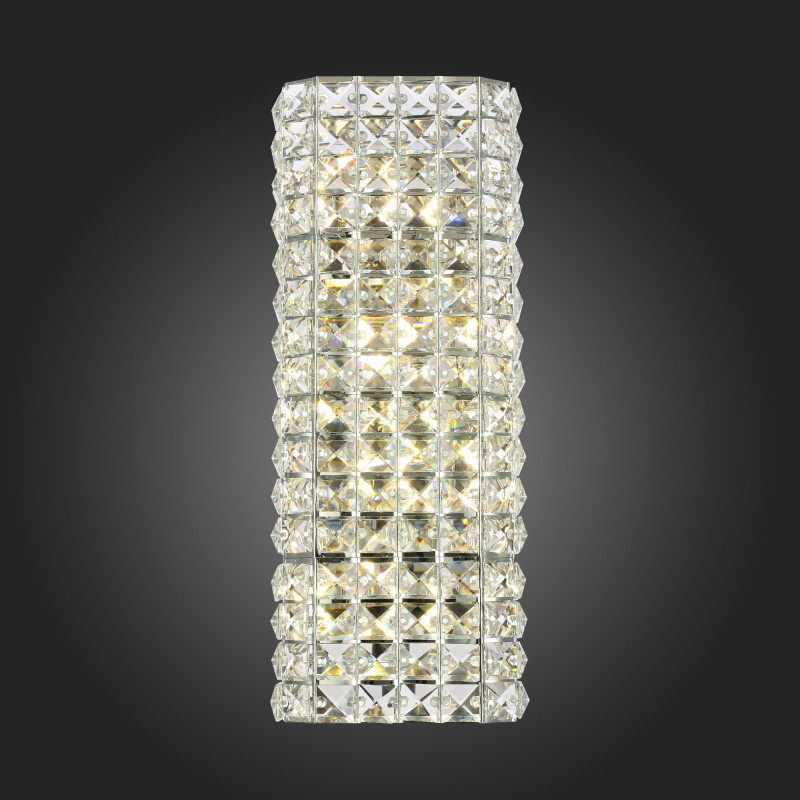 Светильник настенный 16 см, 15W, ST LUCE DISCO SL748.101.05 Хром