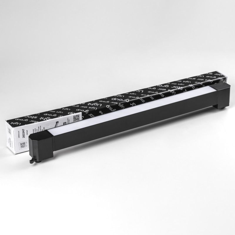Светильник на шине 49*3,5*-4,5 см, *LED*30W, 4000K, Lightstar Lilla 202347, черный