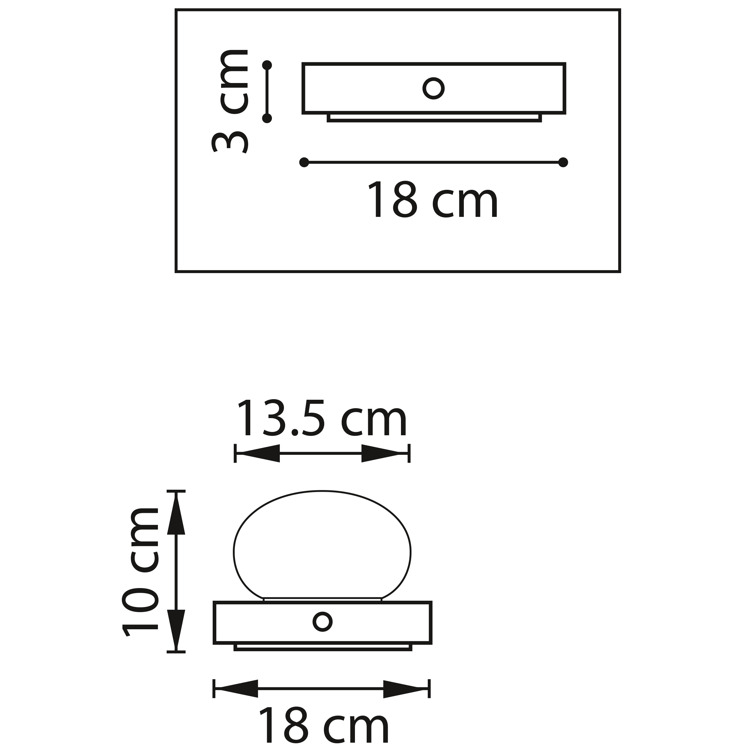 Настольная лампа 13,5 см, 3W 3000K Lightstar Alfa 745933 Золото