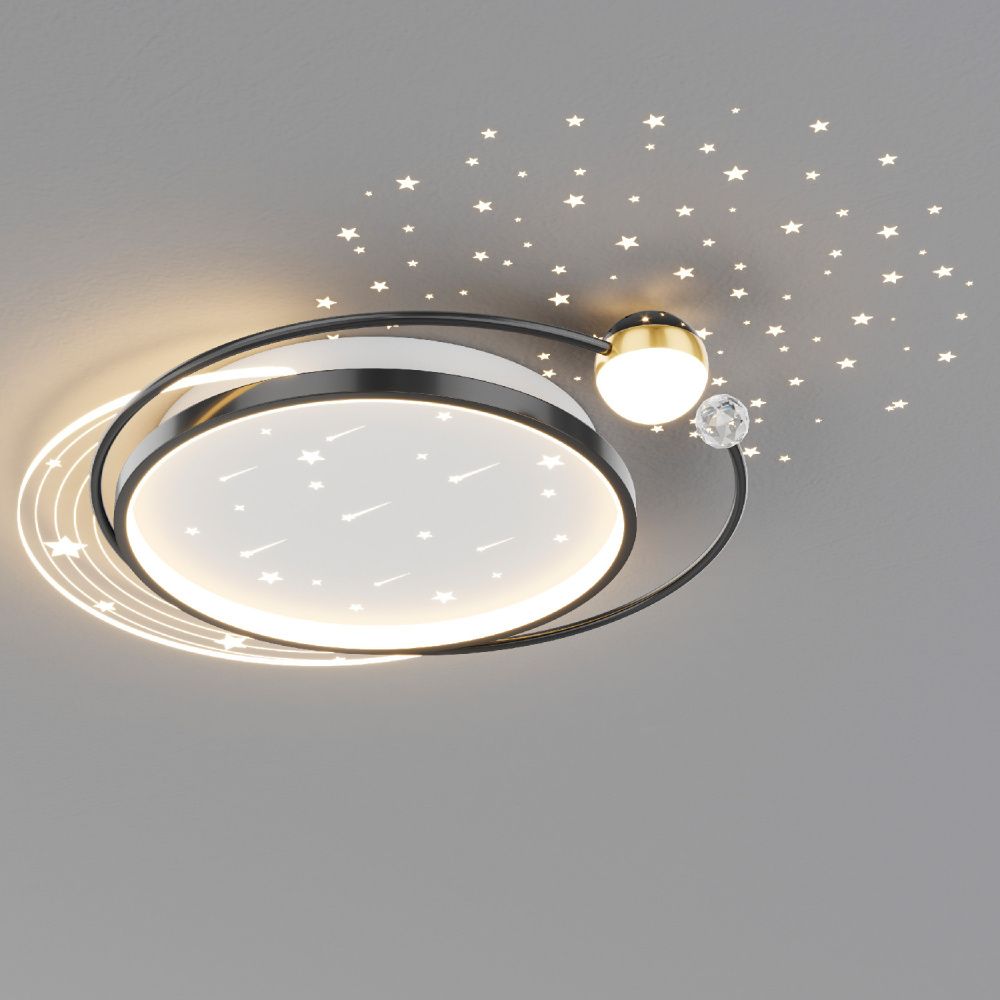 Светильник 50*60*10- см, *LED*68W, F-Promo Cruise 4742-5C, черный