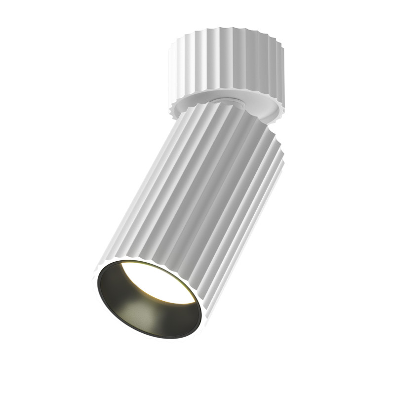 Спот 10*5,6*13,7 см, GU10, 10W, Maytoni Technical calipso C108CL-01-GU10-W белый