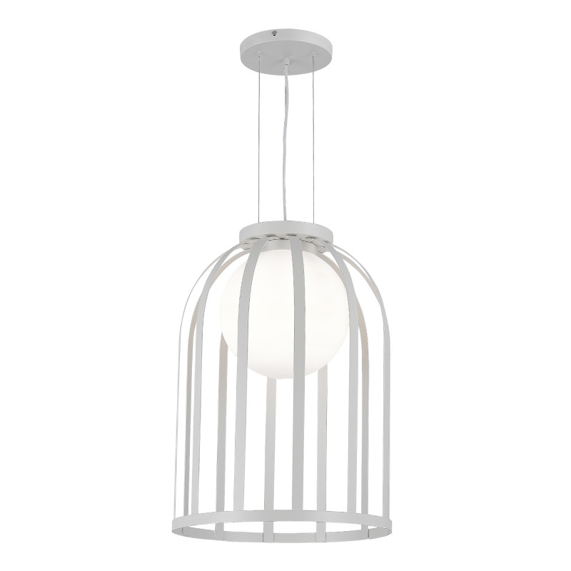 Подвесной светильник 40*200 см, E27, 60W, ST-Luce NORDIC SL6129.503.01 белый