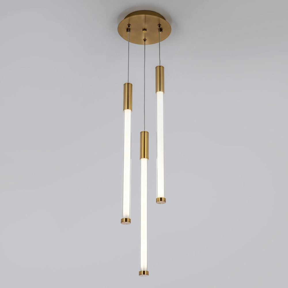 Подвесной светильник 21*21*95 см, LED 36W, 3000К, Латунь MODESTYLE MS.88928.3