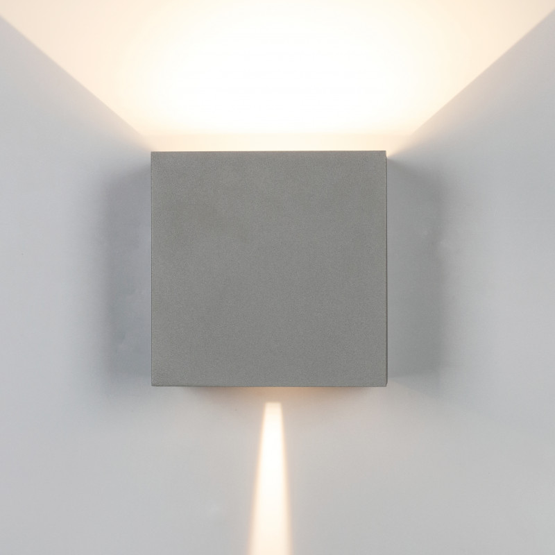 Бра 10*15*15 см, LED *  20W, 3000К Mantra Davos 7435, серый