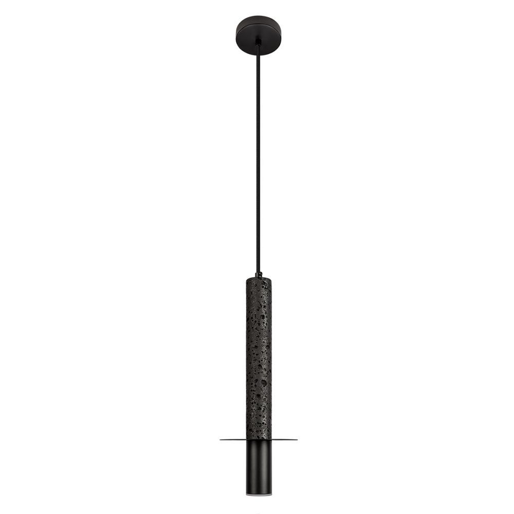 Подвесной светильник 13 см, Loft IT Everest 10583A Black, черный-травертин