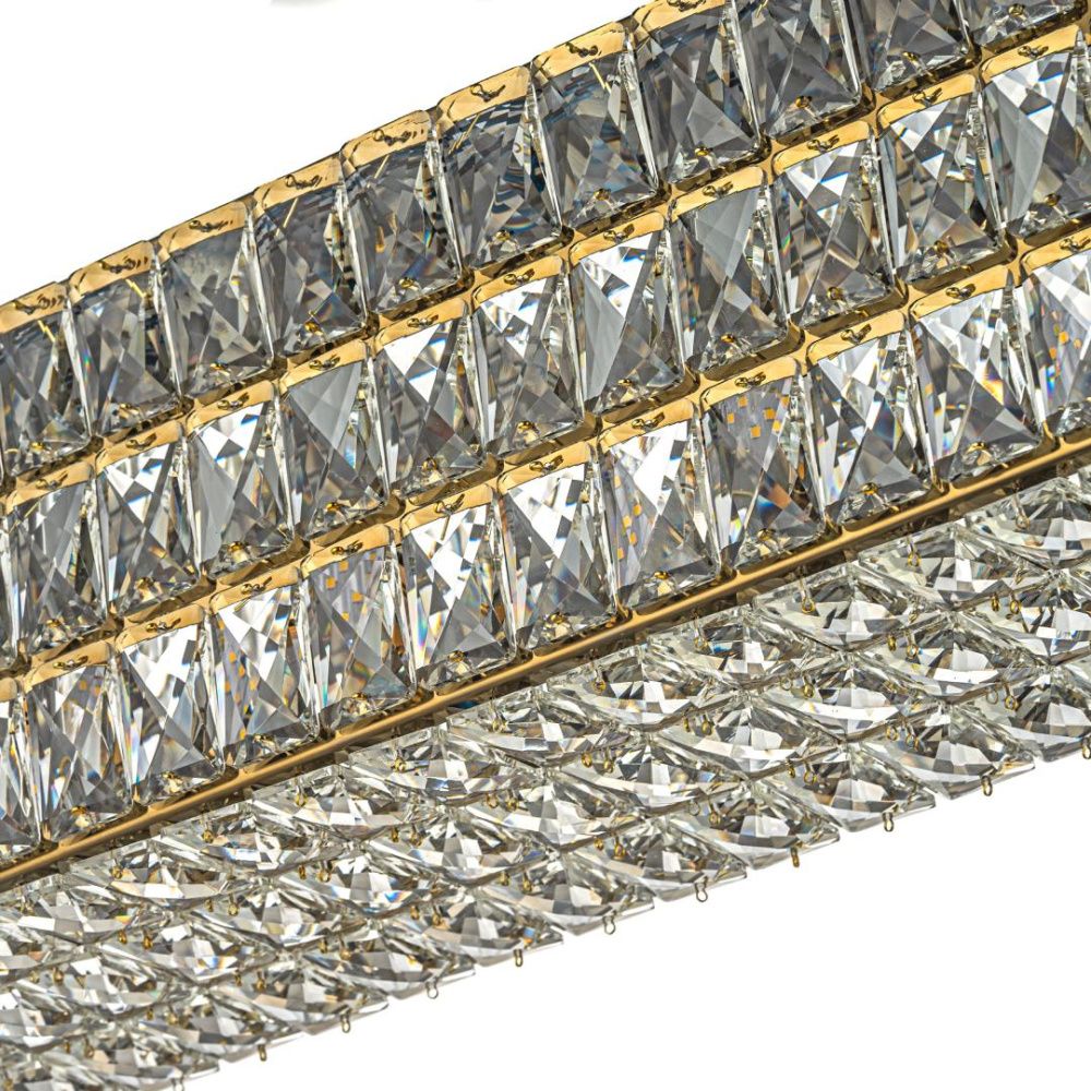 Люстра подвесная ** см, 10*E14*40W, Arti Lampadari Lioni Lioni E 1.5.120x16.100 G, Золото