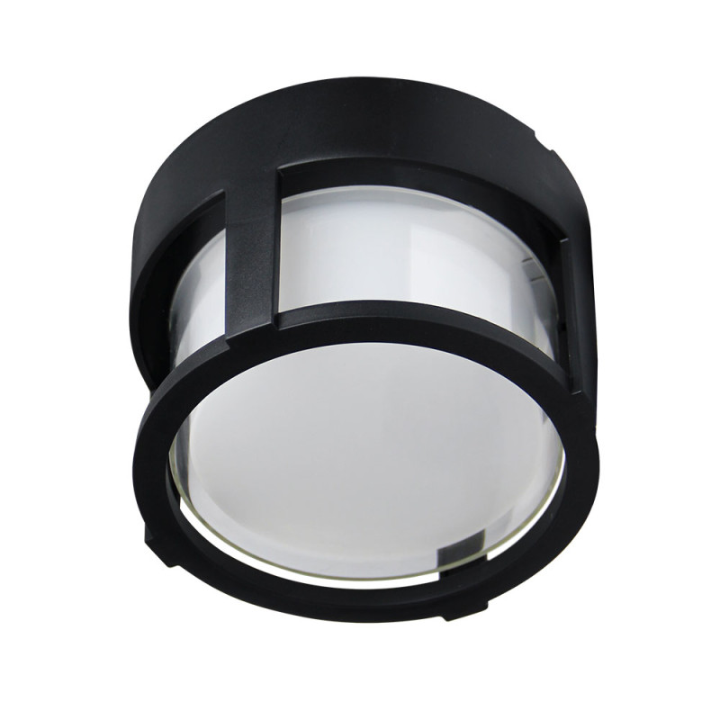 Уличный потолочный светильник 17 см, 15W, 3000-6500K, Arte Lamp Ulysses A6206PF-1BK, черный
