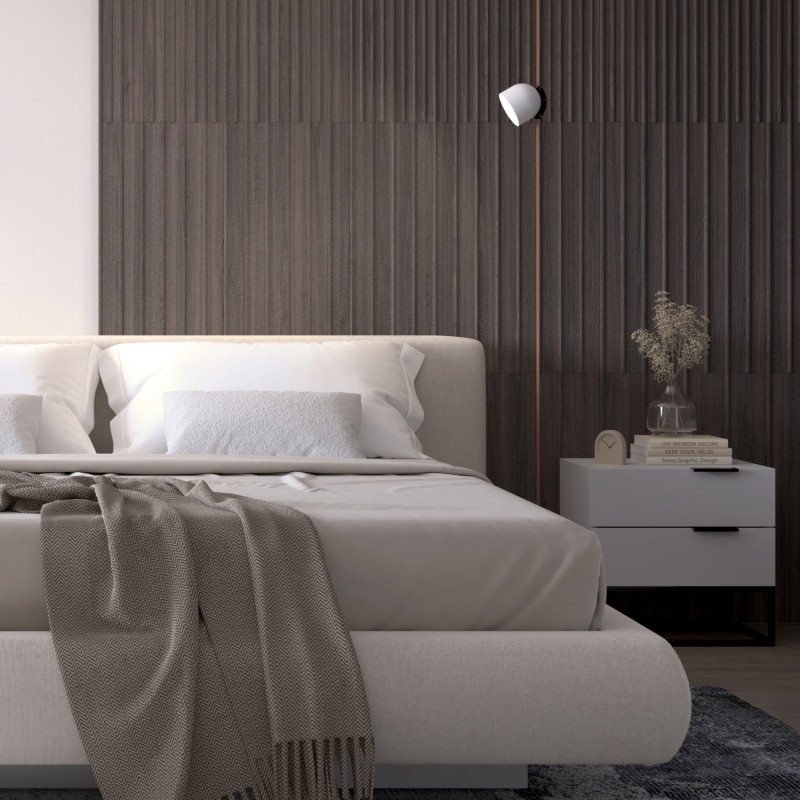Трековый однофазный светильник 10 см, 12W, 3000K, Denkirs Belty Spot DK5543-WH+BK