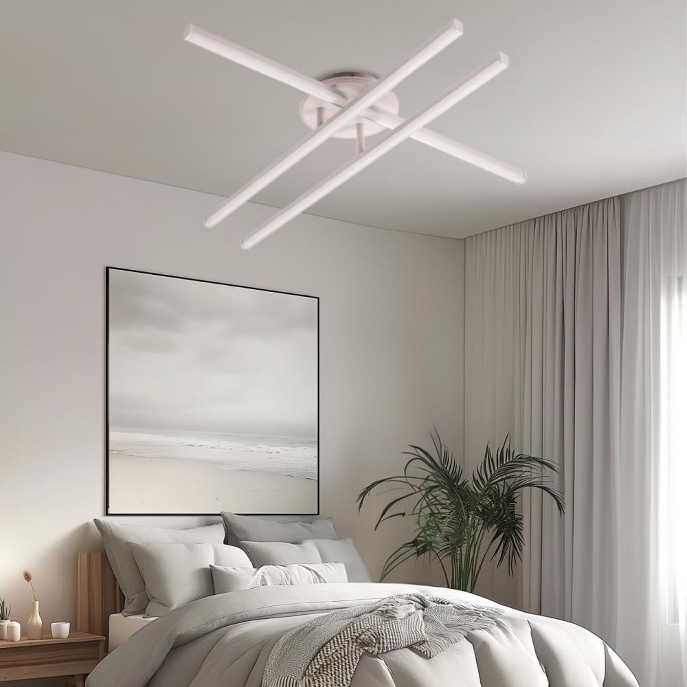 Накладная люстра 90*14 см, 75W, 3000-6000K, Citilux Trent   CL203631 черный