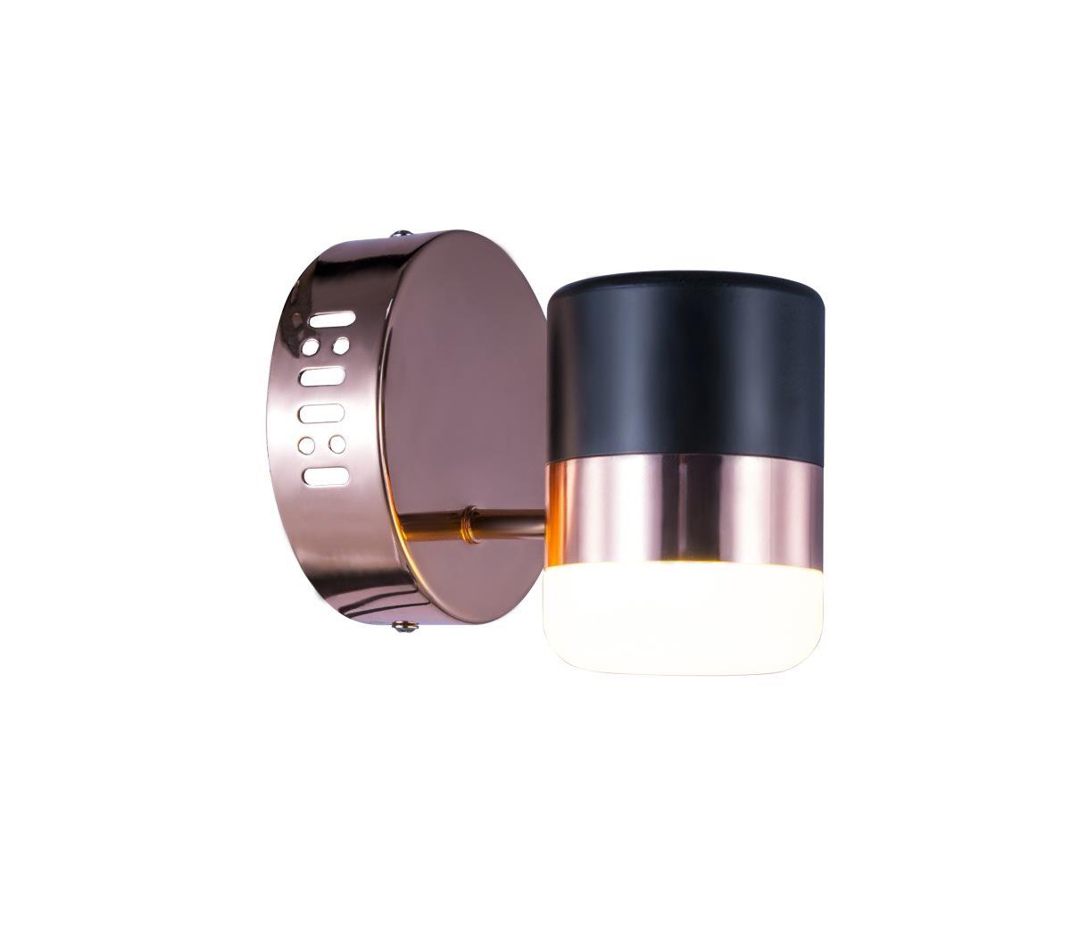 Светильник настенный светодиодный 17*12*12 см, 1*LED 10W медь, черный Stilfort Elegante 2045/02/01W
