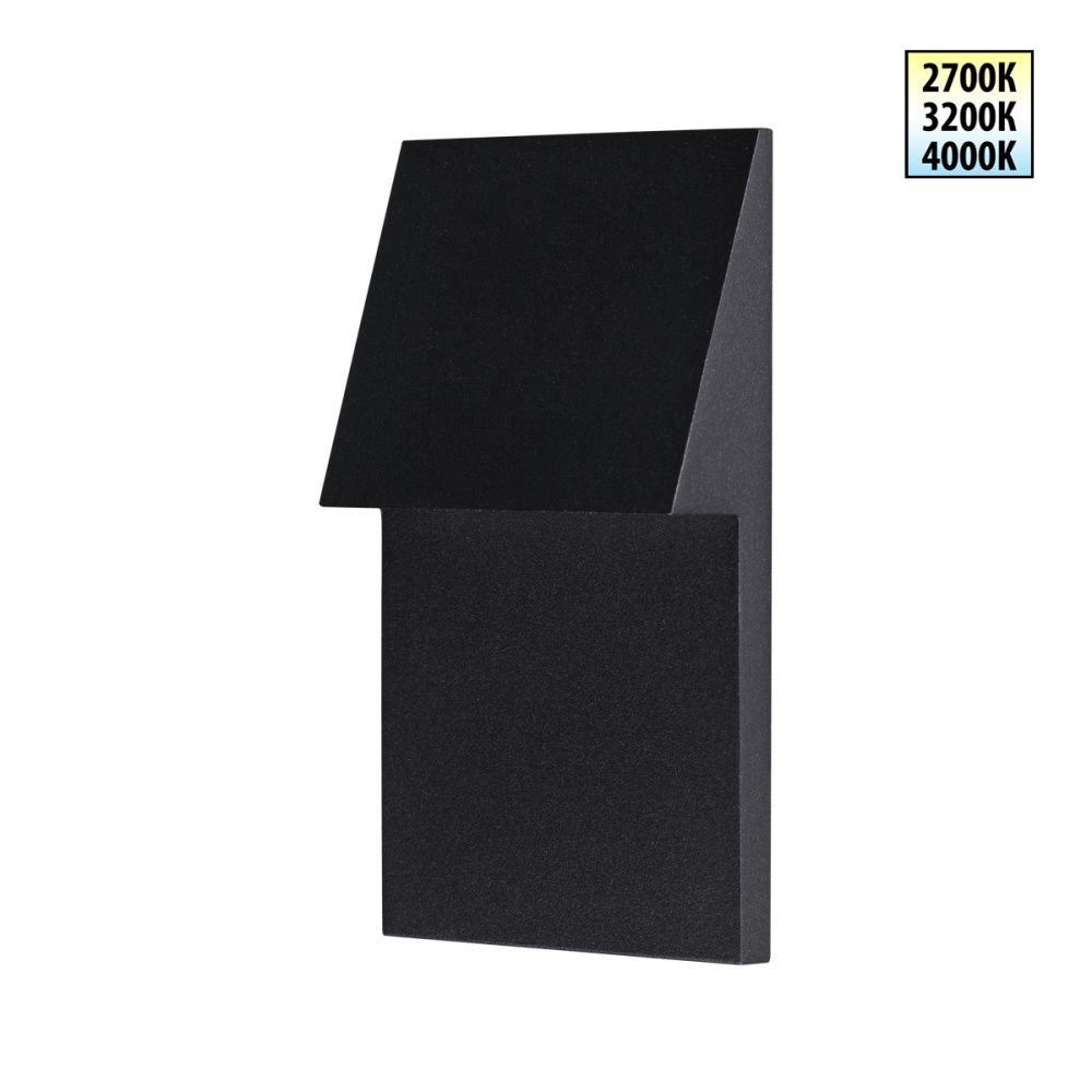 Подсветка для лестниц с переключателем цв. температуры 13 см, 3W, 2700-4000K, Novotech 359724, черный