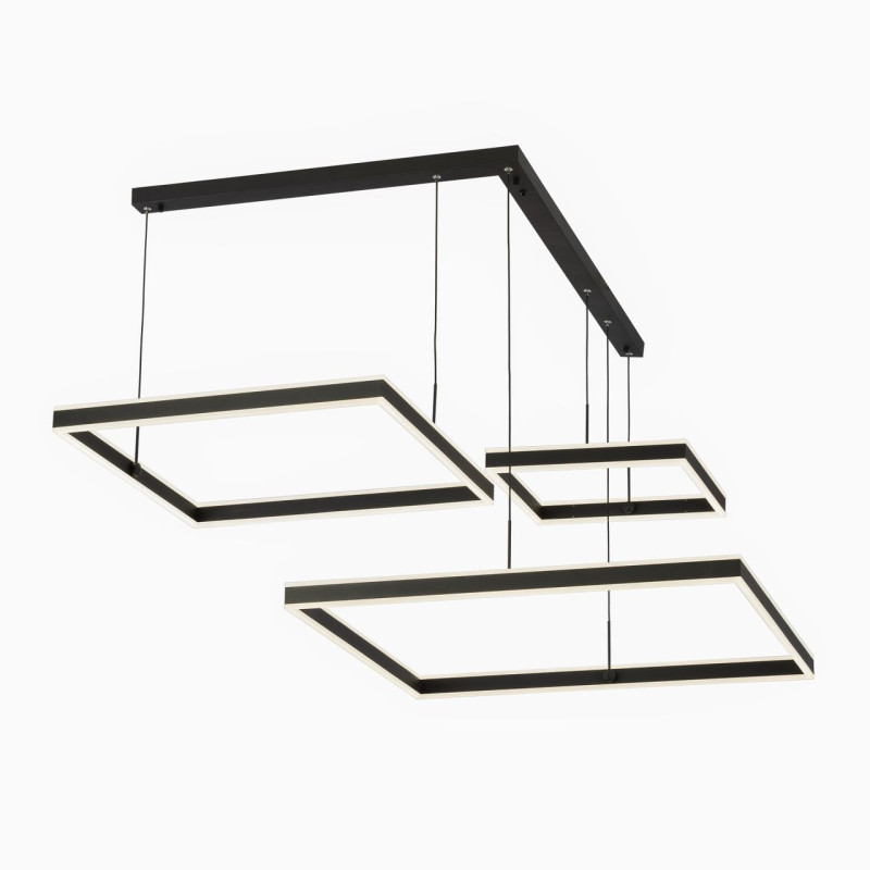 Светильник 80 см, 150W, Citilux 3000-5500K, Дуэт CL719K211, черный