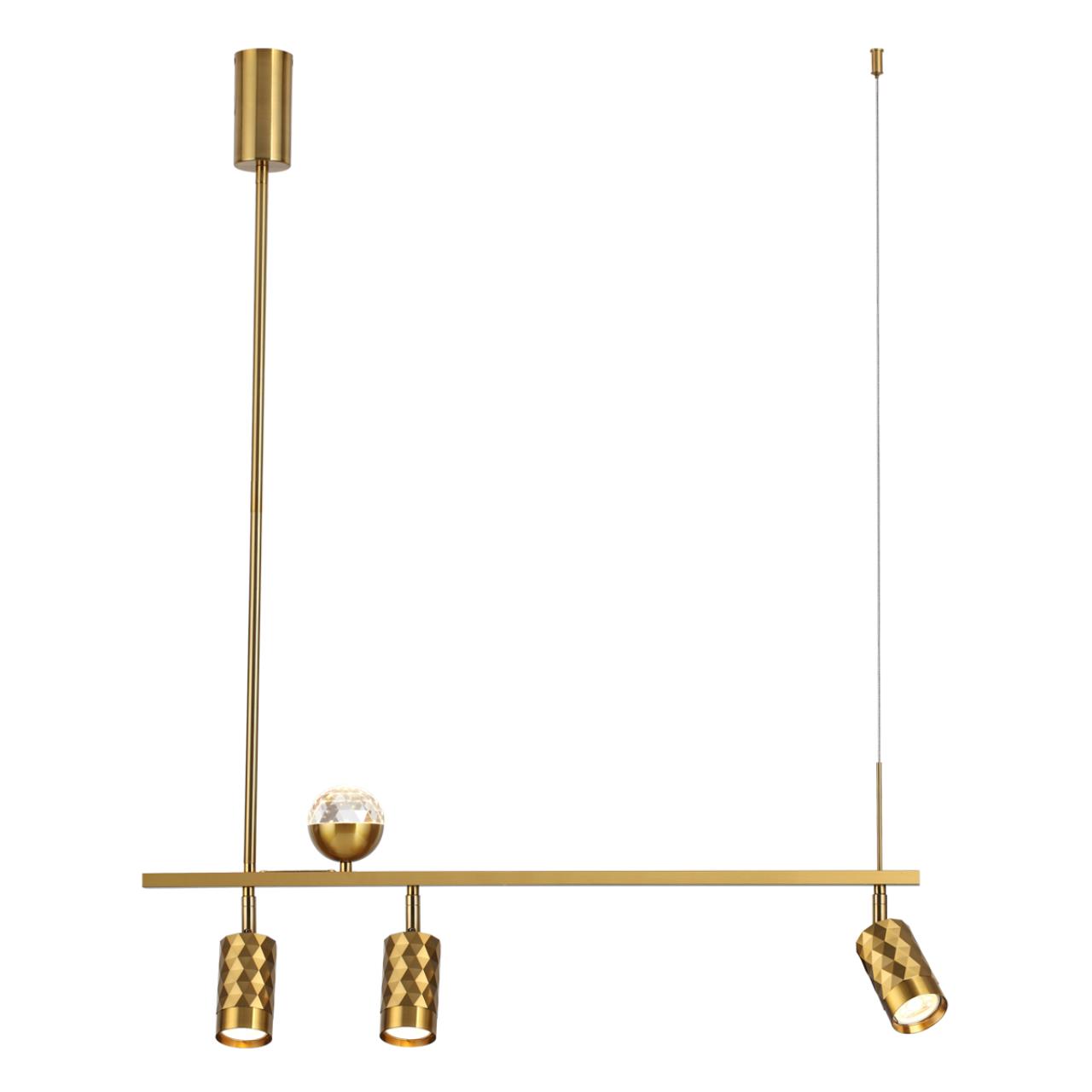 Светодиодный светильник 80 см, 36W, 3000K, Odeon Light AD ASTRUM 4353/36L, бронза