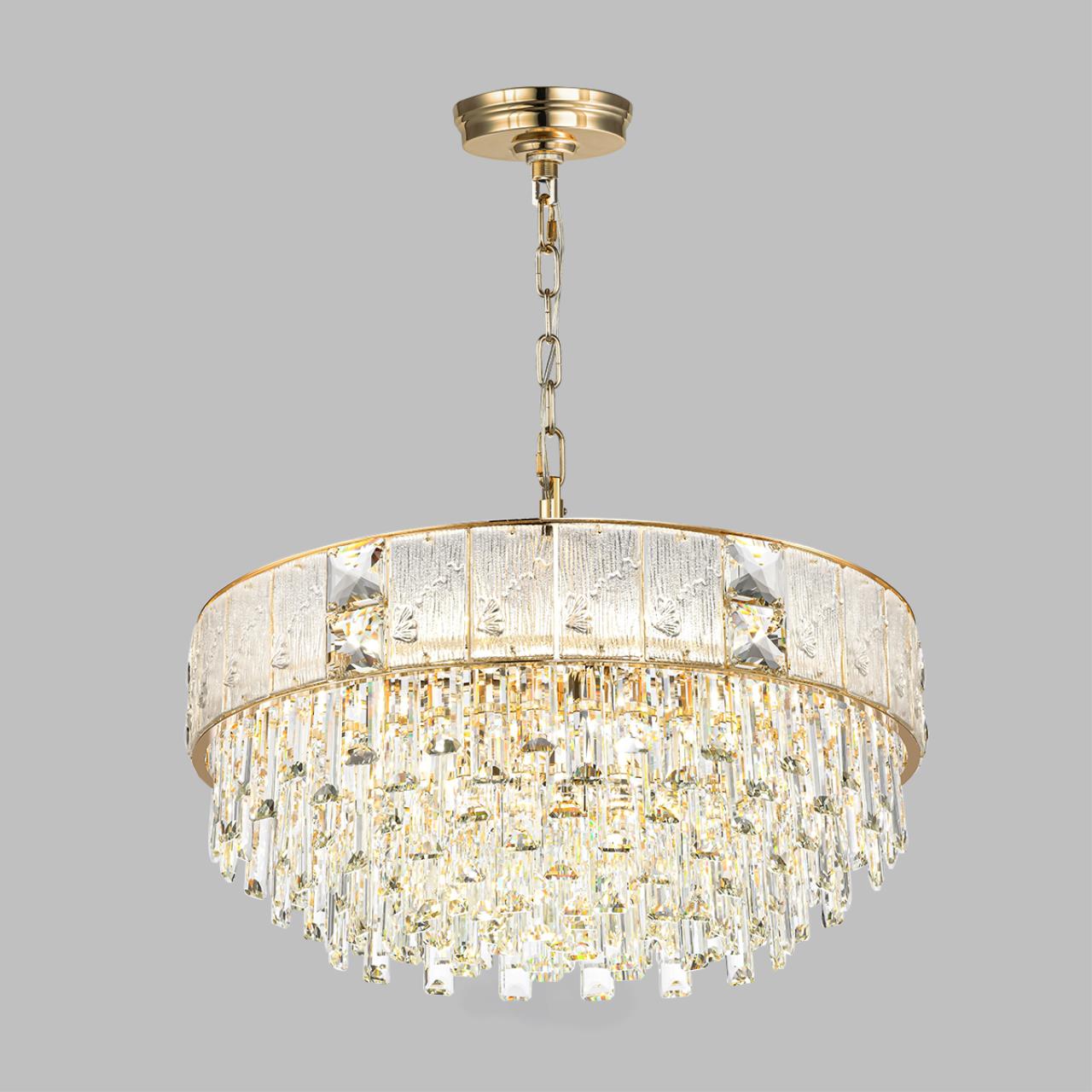 Люстра 60*60*160 см, 12 E14*40W, Odeon Light Fiesta, золотой 5070/12