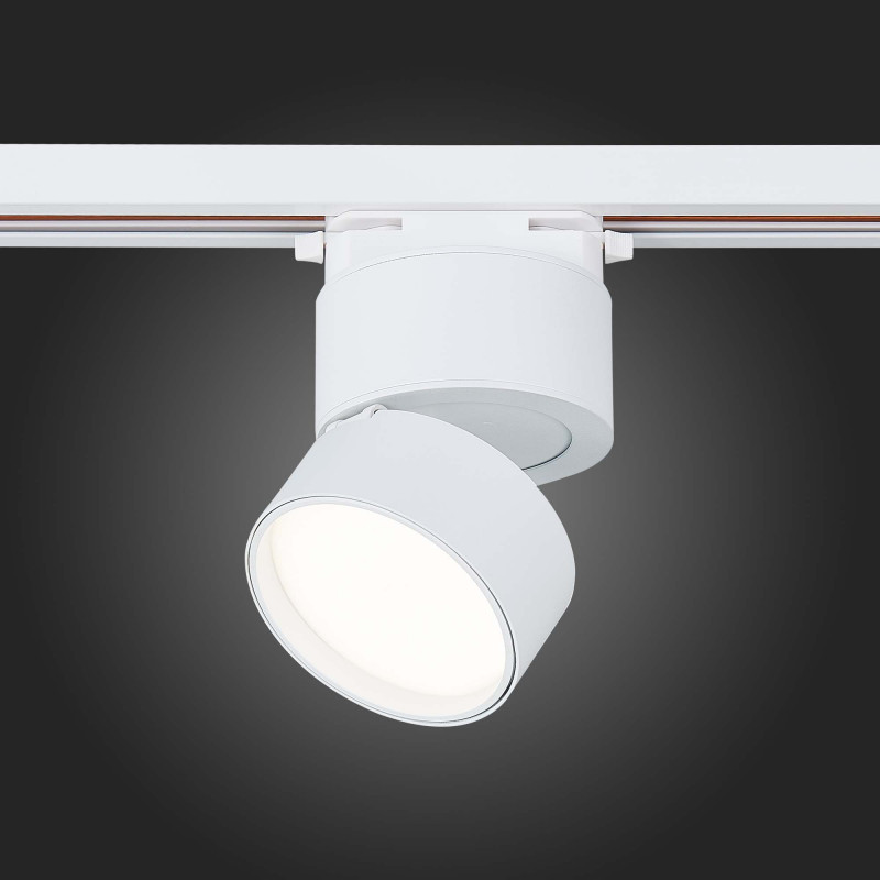 Трековый светильник 9 см, 9W, 4000K ST LUCE ST651.546.09 Белый