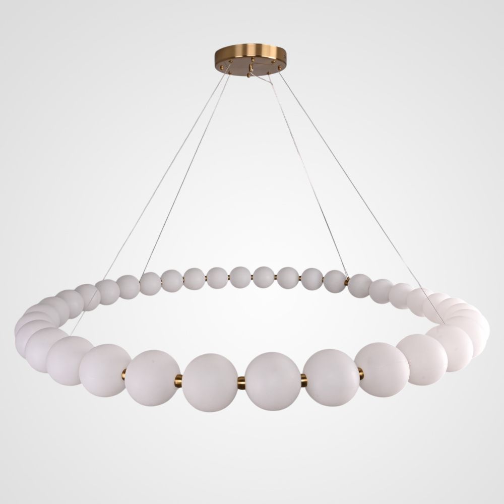 Кольцевая люстра CARA RING D160 160*160*138 см, 36*LED*2.5W, 4000K, ImperiumLoft cara-ring01, Латунь