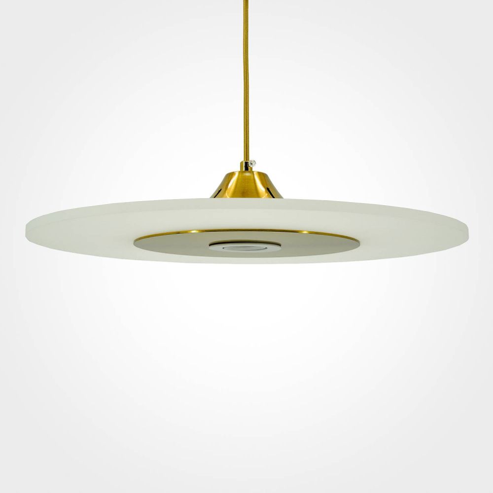 Светильник подвесной *14-190 см, 2*LED*13W, 3000K, Lightera Tekapo LE127L-40G, золотой