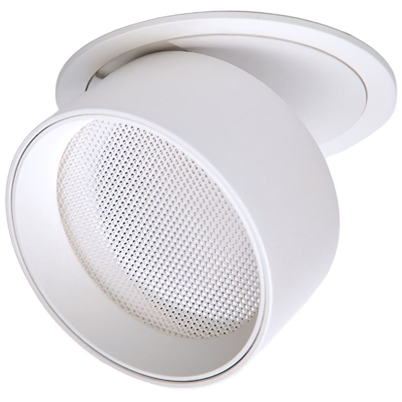 Встраиваемый спот 9 см, 10W, 3000K, Italline IT02-009 white 3000K, белый