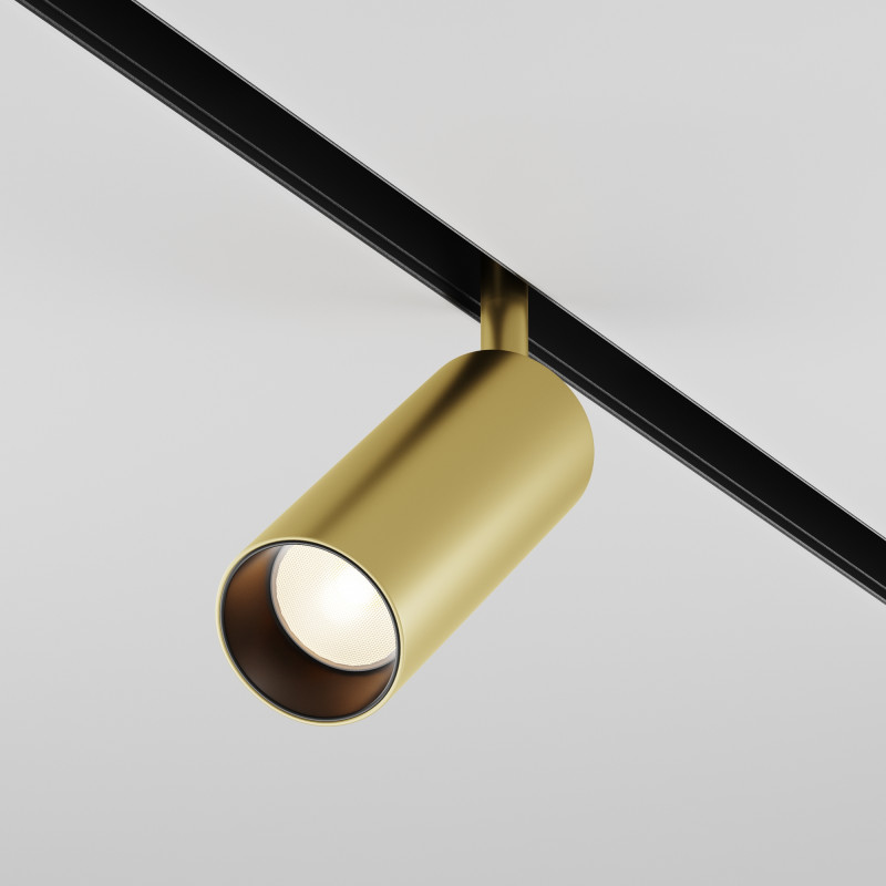 Светильник 7 см, 12W, 3000K, Maytoni Technical Exility TR032-2-12W3K-S-MG, матовое золото