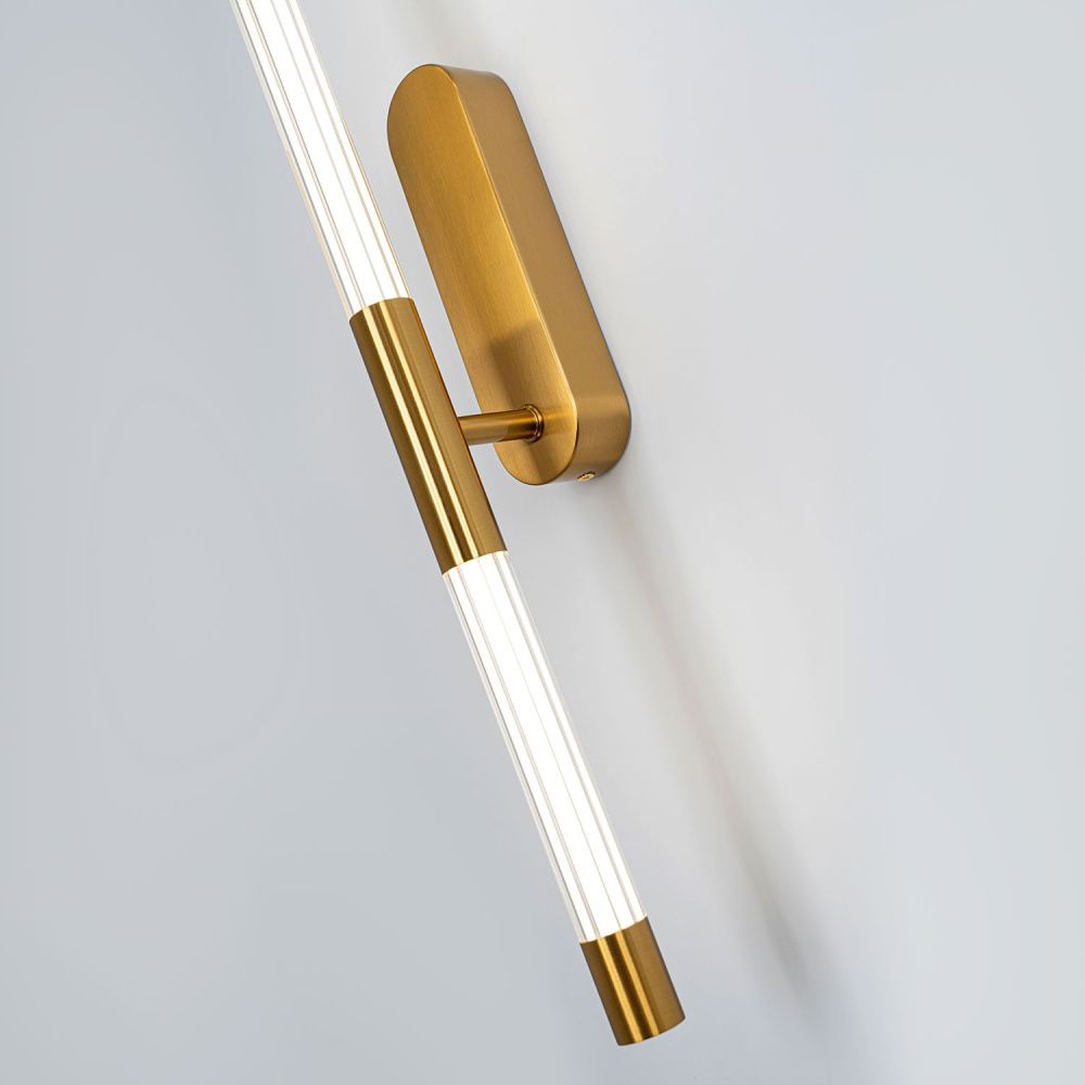 Настенный светильник 64 см, 12W, 4200K, MODESTYLE MS.1230.640 BS, латунь