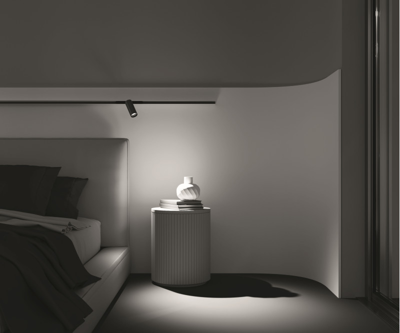 Светильник 5,2*5,2*19,4 см, LED, 12W, Maytoni Technical FOCUS LED TR032-4-12W3K-M-DS-BBS латунный, 3000-6000K, 36°, Dim Exility