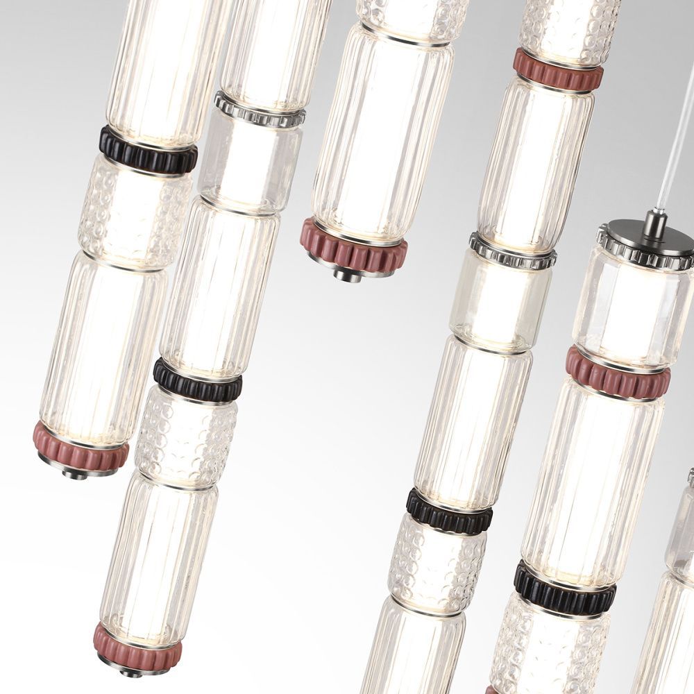 Светильник 60 см, 210W, 4000K, Odeon Light 5456/210L, никель