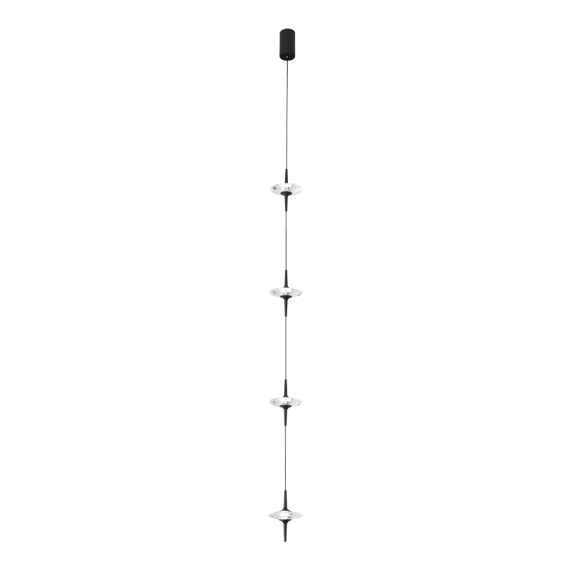 Светильник подвесной ZENITH 4*LED*5W 4000K ST LUCE SL6231.403.04 черный
