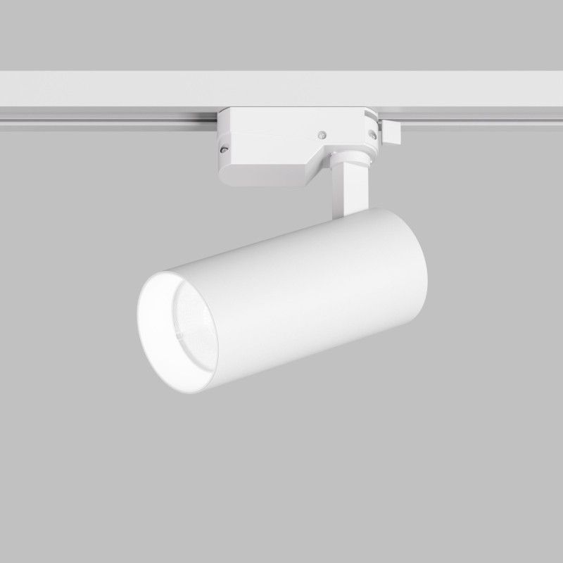 Светильник на шине 13,5*6*20- см, *LED*15W, 4000K, Denkirs SOLID KOPER DK6452-WH, белый алюминий