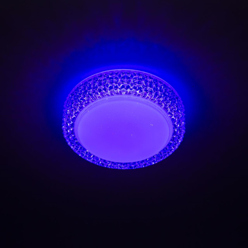 Светильник Citilux Альпина Смарт CL718A12G, 13W LED, 3000-5500K, диаметр 21 см, белый