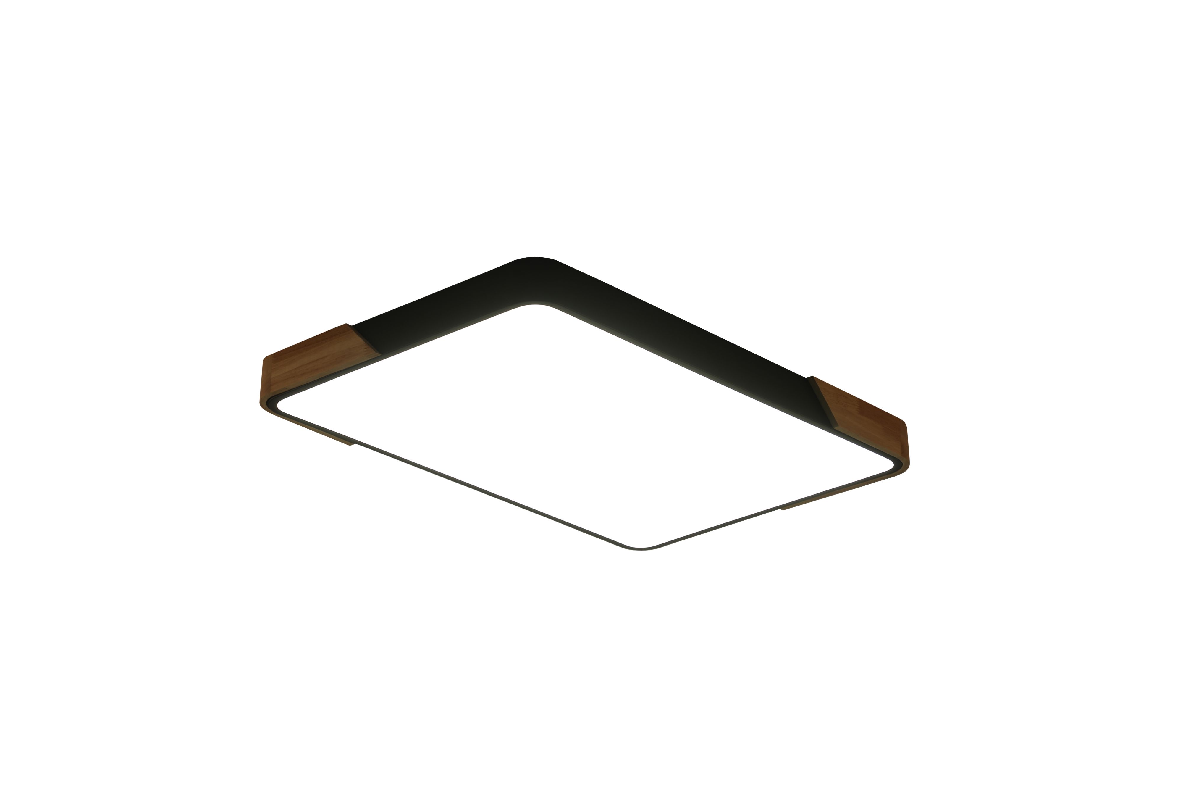 Светильник 65*42*5 см, LED 60W 4000K чёрный Zortes Alberro ZRS.01244.60