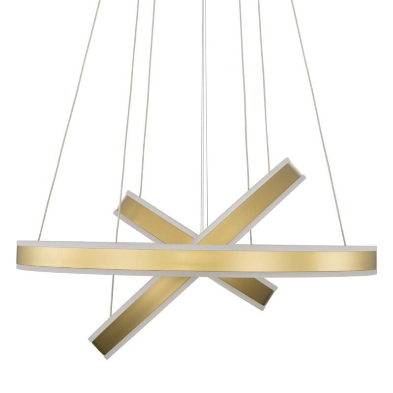 Светильник 60 см, 145W, 3000-5500K, Citilux Дуэт CL719652, золото