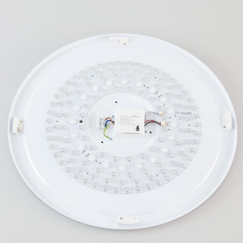 Светильник 56 см, 90W, 3000-5500K с пультом Citilux Астрон CL733900G, белый