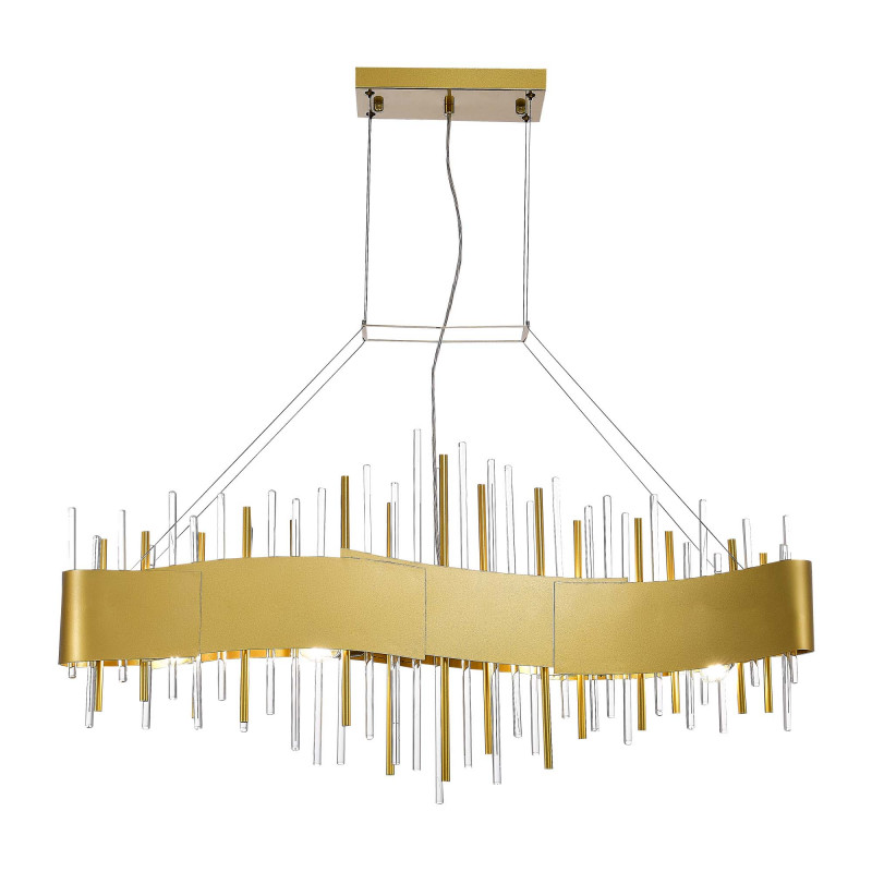 Люстра 100 см ST LUCE OLVERA SL1633.213.08 Матовое золото