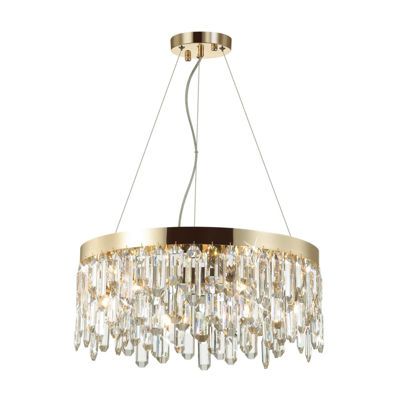 Подвесной светильник Диаметр 51 см Odeon Light Dakisa 4986/6 Золото