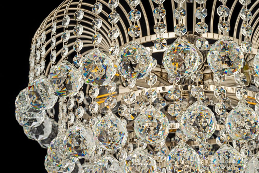 Люстра *48*52 см, 6*E14*40W, Arti Lampadari Bellagio Bellagio E 1.5.50.100 N, Матовый никель