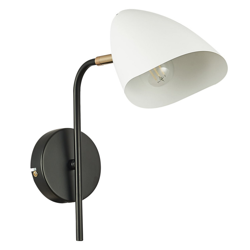 Бра 13 см,  EVOLUCE SATTA SLE103601-01 Черный, Золотой