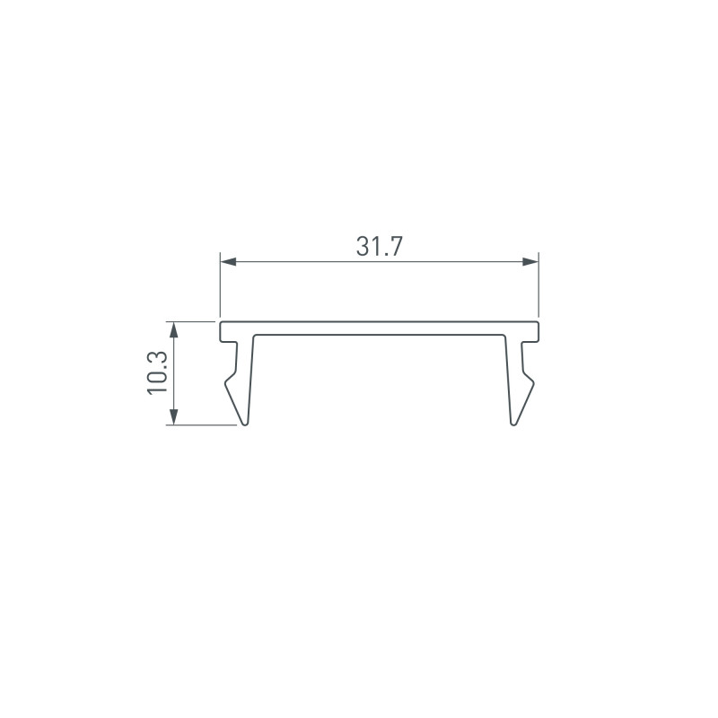 Экран Arlight 042904 300*3,3*0,5 см. Цена указана за 3 метра. Продается кратно 3 метрам.