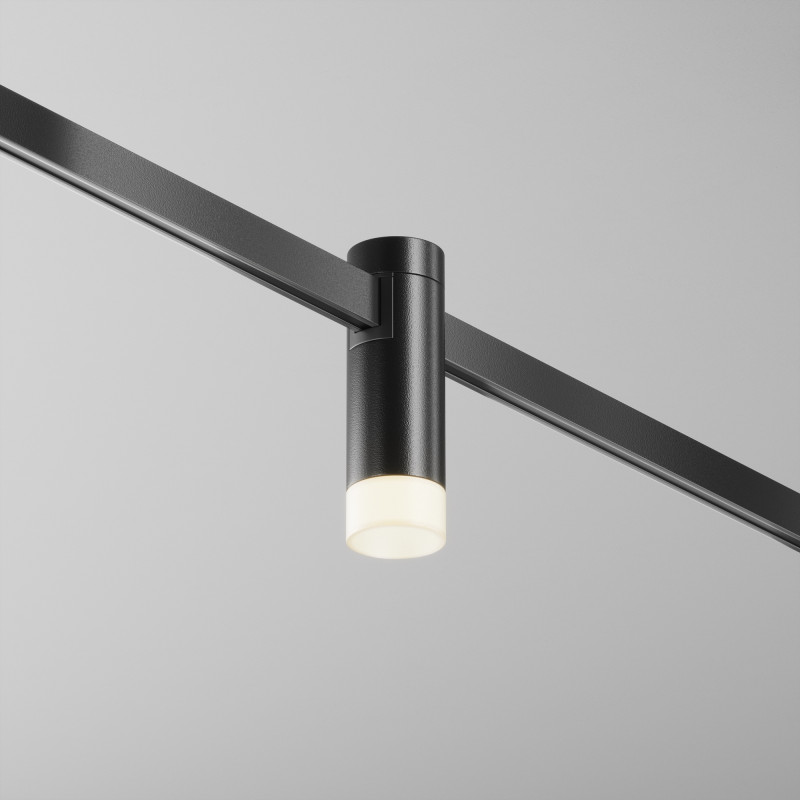 Трековый светильник 3 см, 3000K, Maytoni Skim TR145-1-3W3K-W-B, черный