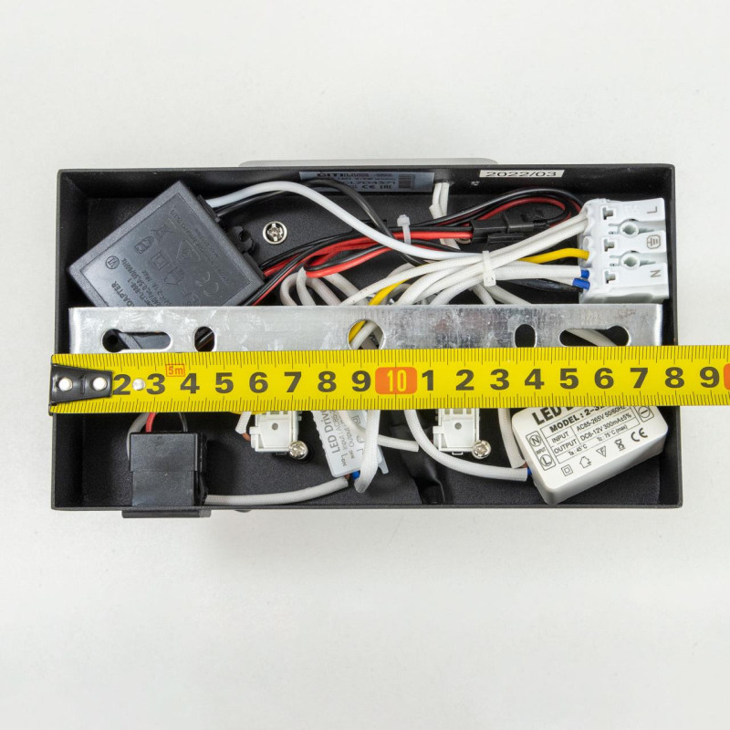 Бра 6W, 3000K Citilux Декарт CL704371 черный