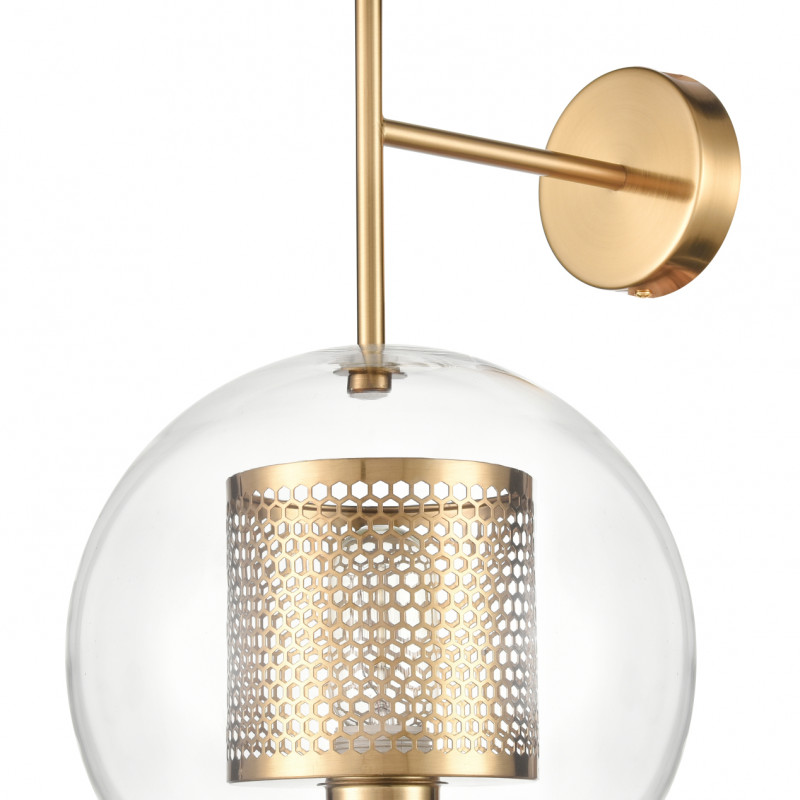 Бра 27*20*55 см, 1*E27 латунь Vele Luce Coro VL5524W41