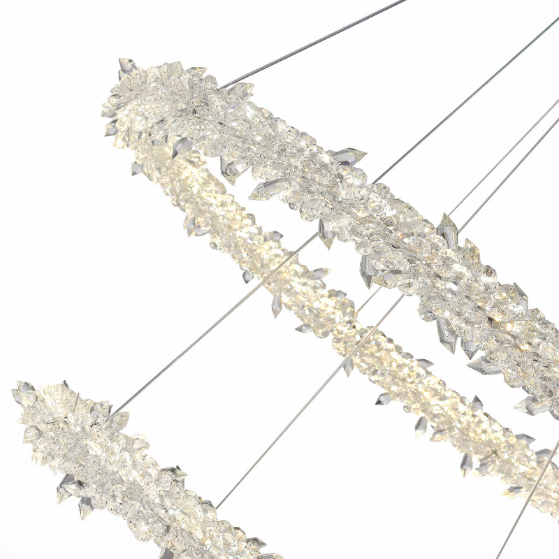 Люстра подвесная 60 см, 80W 3000 - 6500K ST LUCE Lucchero SL6105.203.02 Золотистый