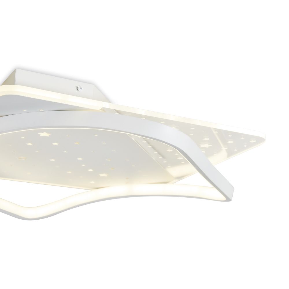 Светильник 54*54*-9 см, *LED*99W, Freya Страта / Strata FR6152CL-L99W, Белый