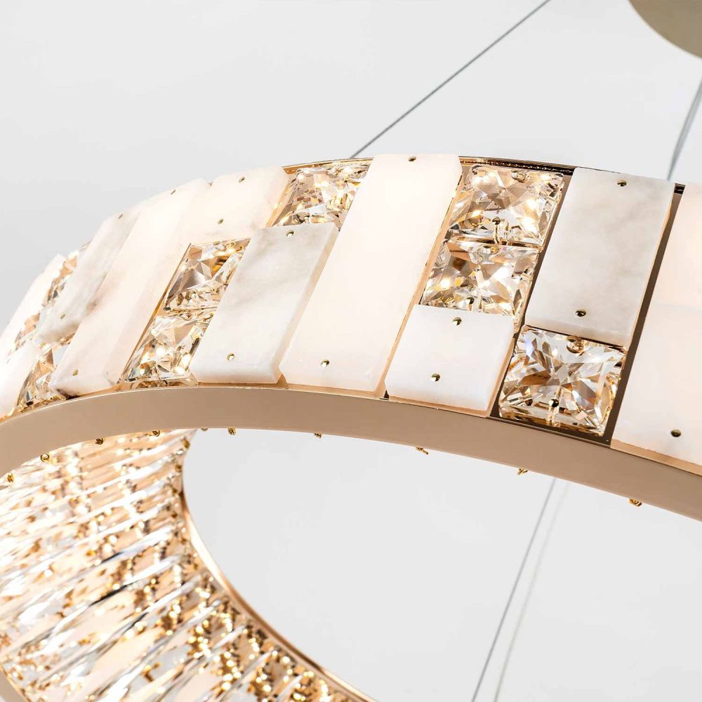 Подвесная люстра 60 см MODELUX premium ML.6988.600P GD золото