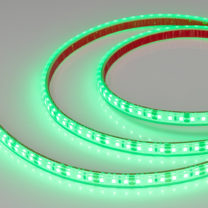 Лента герметичная RTW-PFS-A120-11mm 12V Green (9.6 W/m, IP68, 2835, 5m) (Arlight, 9.6 Вт/м, IP68) 033792. Цена указана за 5 метров. Продается кратно 5 метрам.