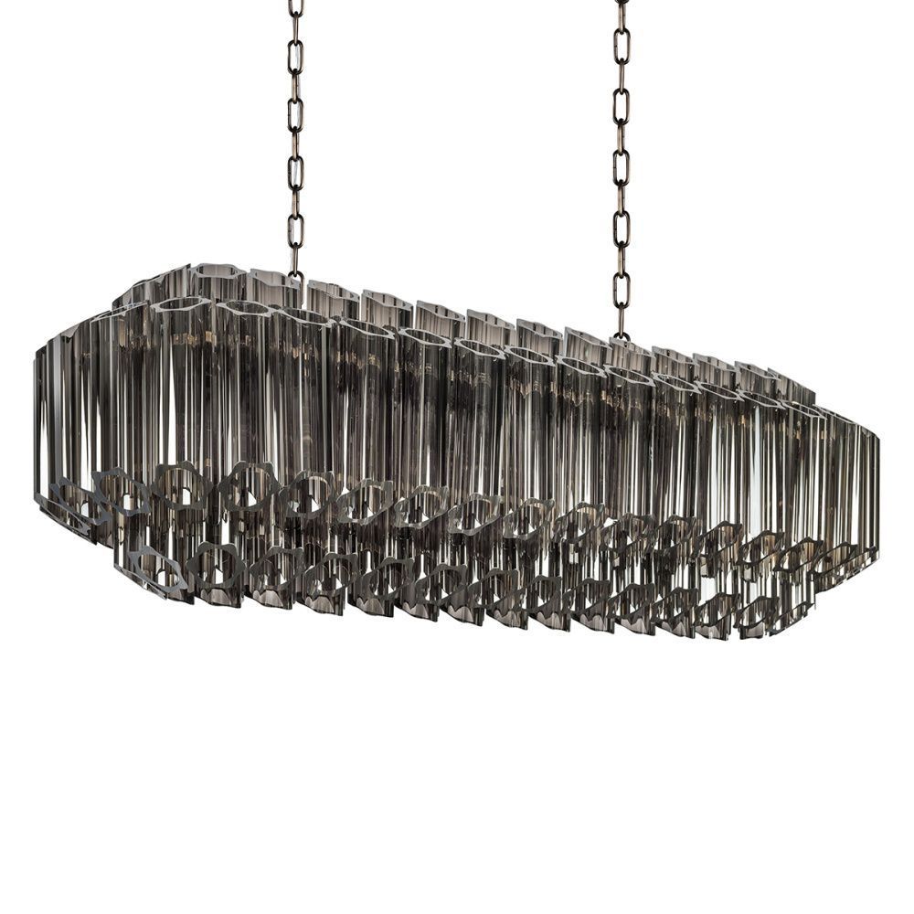 Подвесная люстра 102 см, Loft IT Celebration 10579/1000R Smoke, бронза