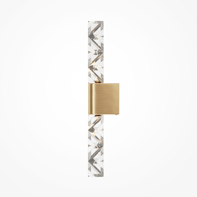Бра 4*8*40 см,  LED, 5W, 3000К, Maytoni Selemo MOD328WL-L5BS3K латунный