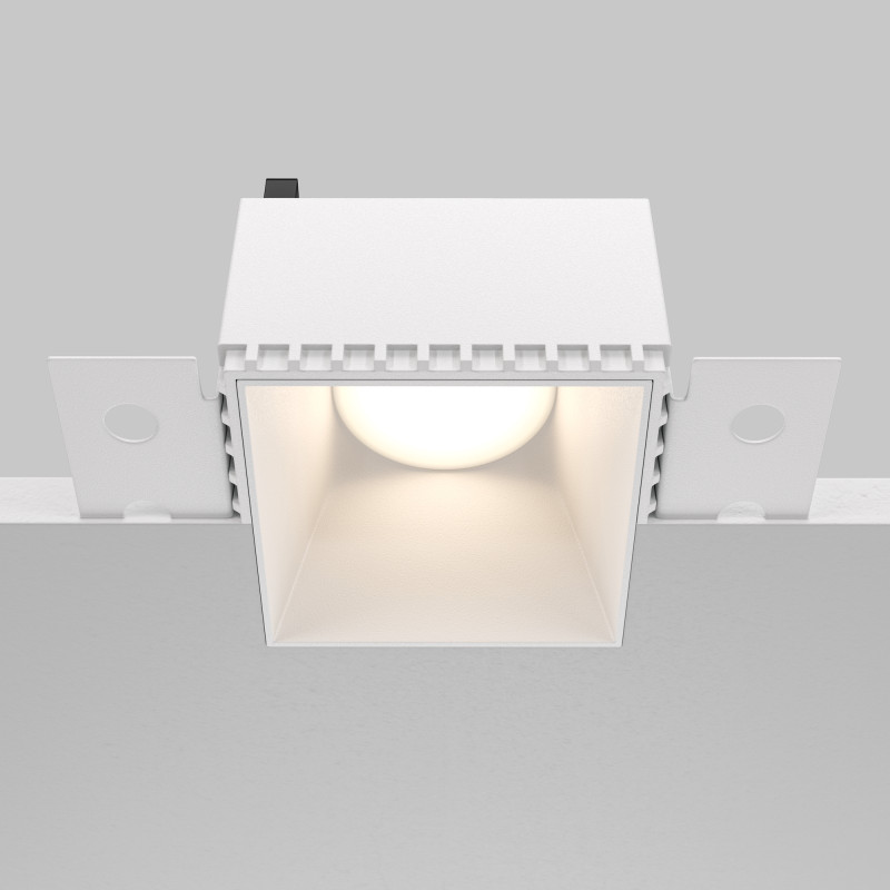 Светильник 13 см, Maytoni Downlight Share DL051-01-GU10-SQ-W, белый