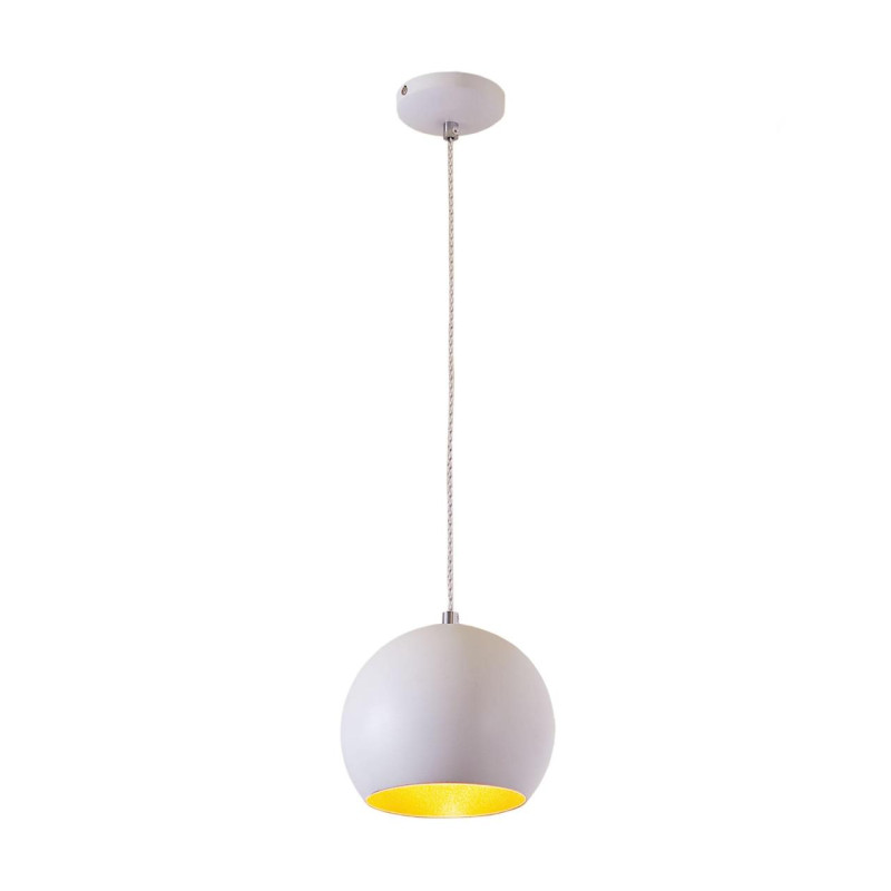 Подвесной светильник Citilux Оми CL945110 белый Е27 диаметр 18 см