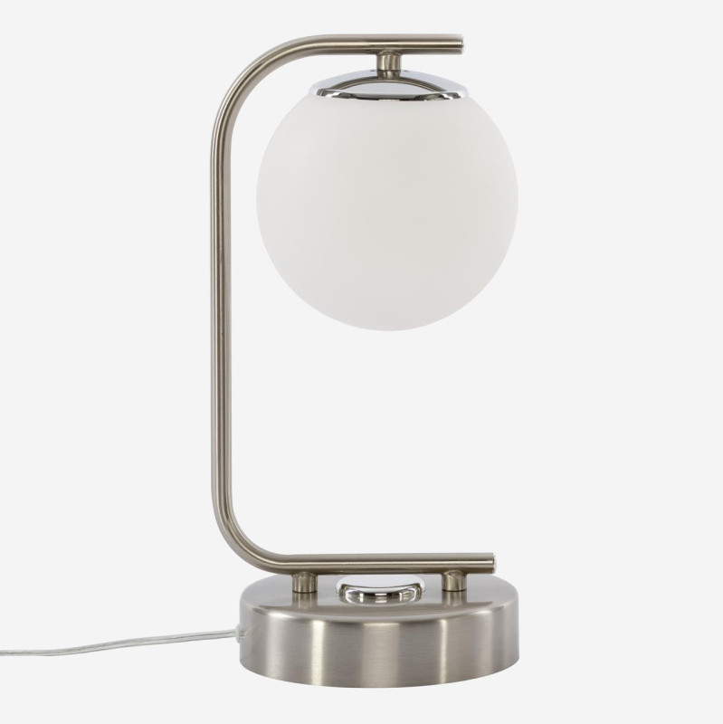 Настольная лампа 34 см, 14W, 3000-5500K, Citilux CL228A811, матовый хром