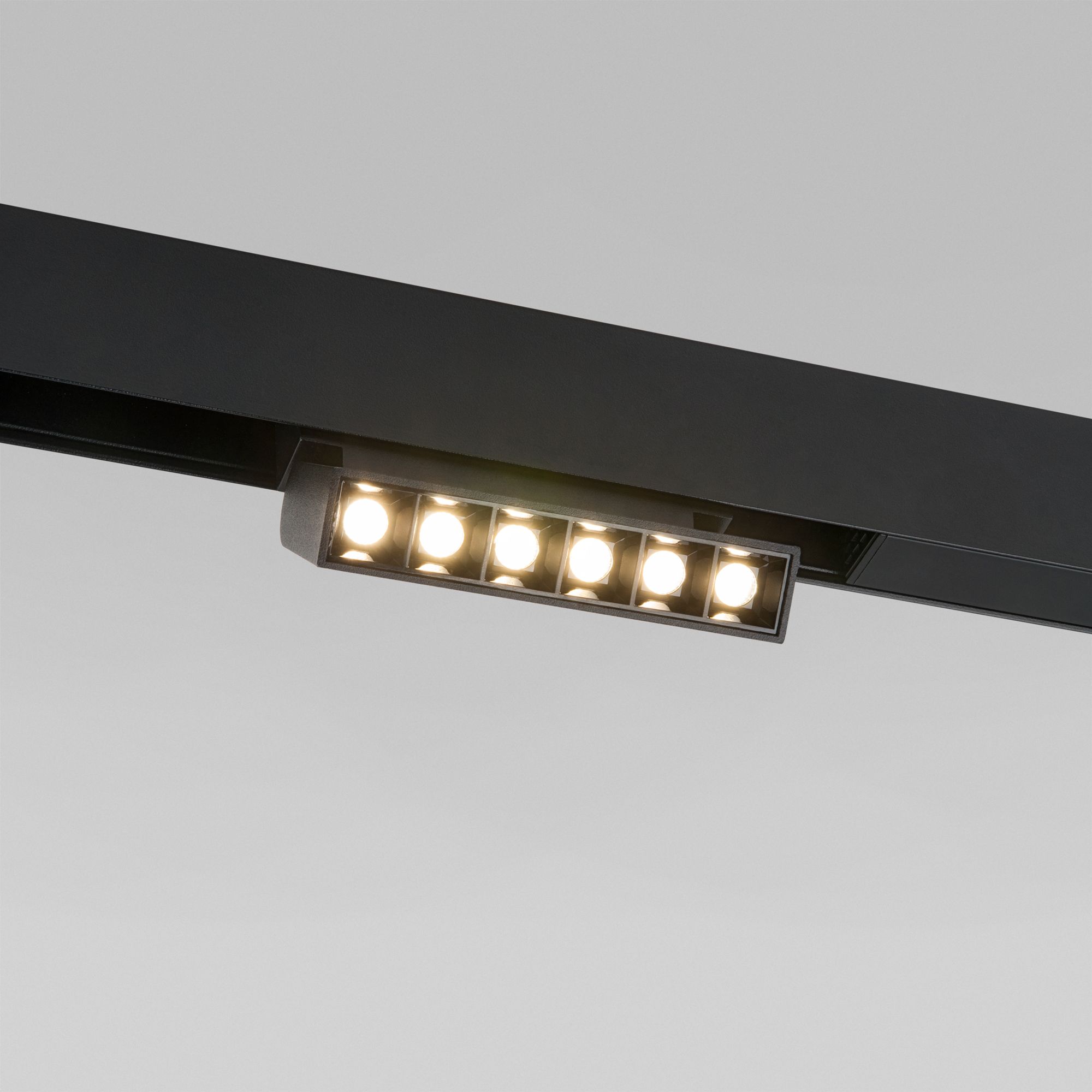 Трековый светодиодный светильник Slim Magnetic HL01 6W 4200K черный 85009/01 Elektrostandard